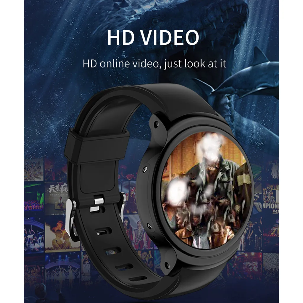 Smart Watch men's Automatic Sensor Screen 3G SIM Card Smart Watch Waterproof Gps 1G+16G Large Memory Smart Watch Android