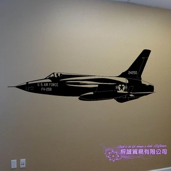 

Airplane Sticker Fighter Decal Classic Aircraft Posters Vinyl Wall Decals Aeroplane Decor Mural Vehicle Airplane Fighter Sticker