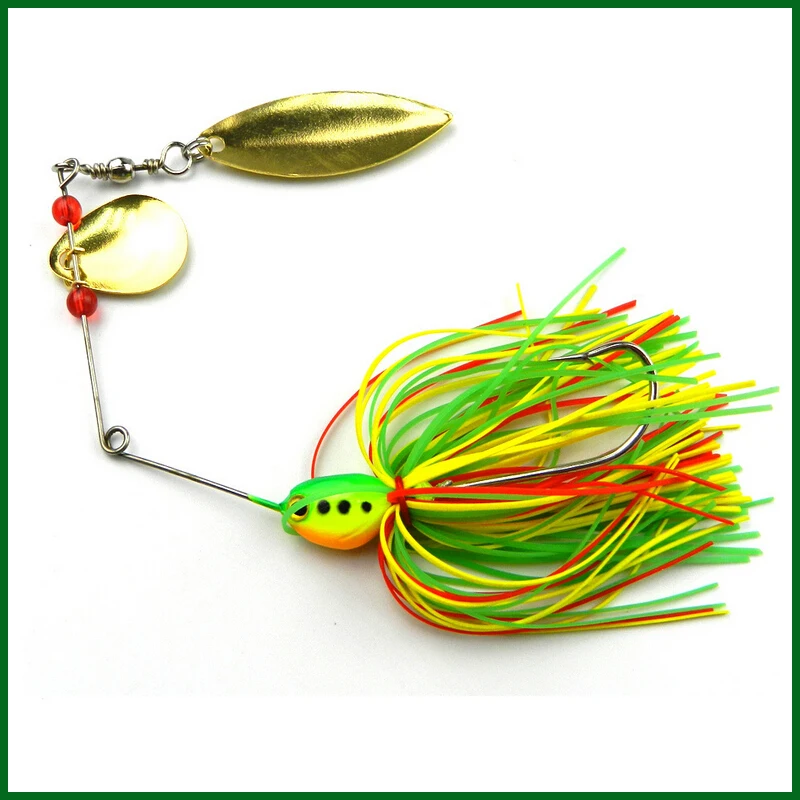 5pcs spinner bait metal lure hard lure fishing Spinner Lure Spinnerbait