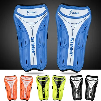 

2017 Brand Quality New Soccer Shin Guard Football Protective Pads Training Plastic With Ankle Protection #667