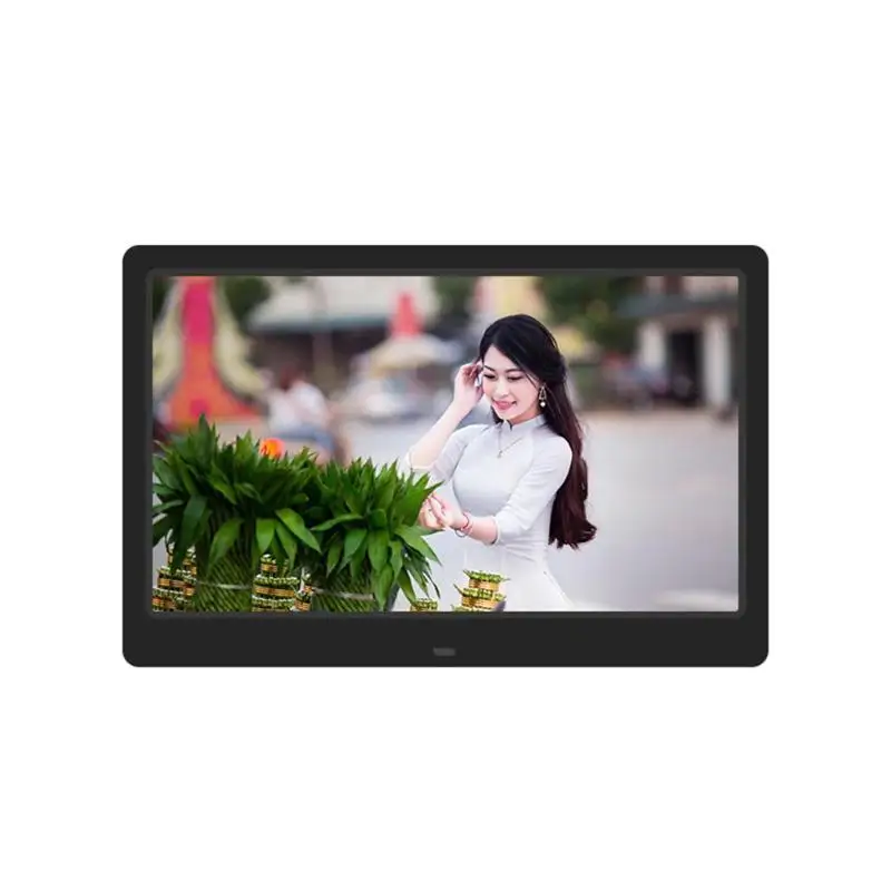 

Digital Photo Frame 12.5 inch LCD Screen Digital Photo Frame 1366X768 Electronic Photo Frame Alarm Clock Music Video