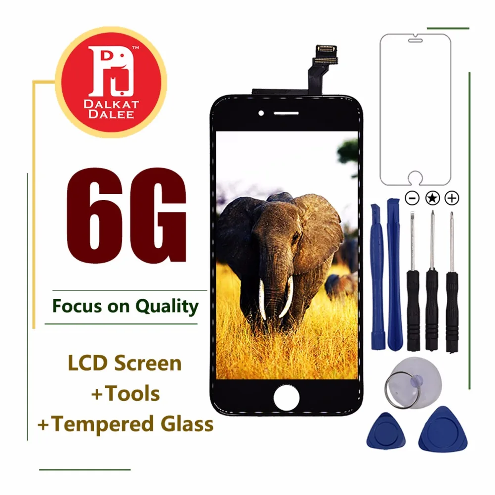 

Screen LCD for iPhone 6 LCD Display Assembly Replacement With Frame + Camera Holder for Apple iPhone 6 6G A1549 A1586 A1598