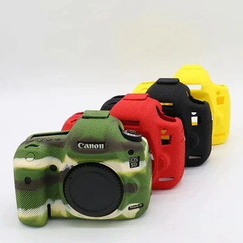 

High quality Soft Silicone Case Camera Protective Body Bag For canon eos 5d3 5d Mark III 5DSR/5DS Camera Bag