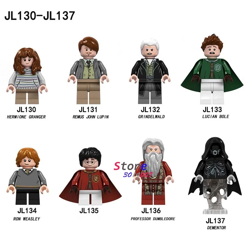 10Set-JL130-JL137 10 комплектов, серия волшебных фильмов, 3 игры престолов, средневековый рыцарь, лед и огонь, рыцарь, строительные блоки, Игрушечная модель, кирпичи для детей - Цвет: 10Set-JL130-JL137