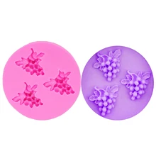 M0245 Grape silicone mold soap fondant candle molds sugar craft tools mould silicone molds for cakes