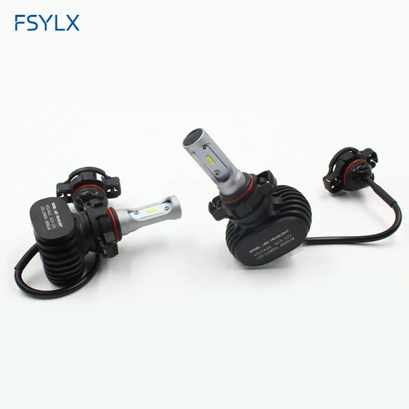 FSYLX 50W 8000lm H16 5202 PSX24 PSX26 H1 H7 H8 H9 H11 Car LED Headlight headlamp