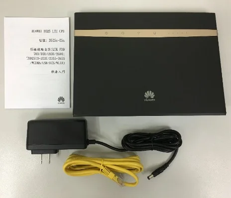 Новый huawei B525 B525S-65a 4G LTE CPE маршрутизатор b525s-65a 300 Мбит/с wifi-шлюз маршрутизатор Cat. 6 Мобильная точка доступа + 2CPS 4G антенна