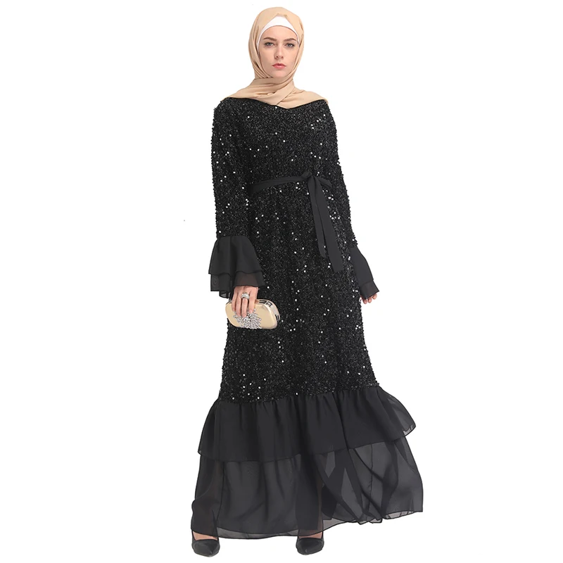 Блесток Абая Турция Дубай Ислам Мусульманский хиджаб платье s для Женский Восточный халат Катар Рамадан кафтан халат турецкий ic костюмы