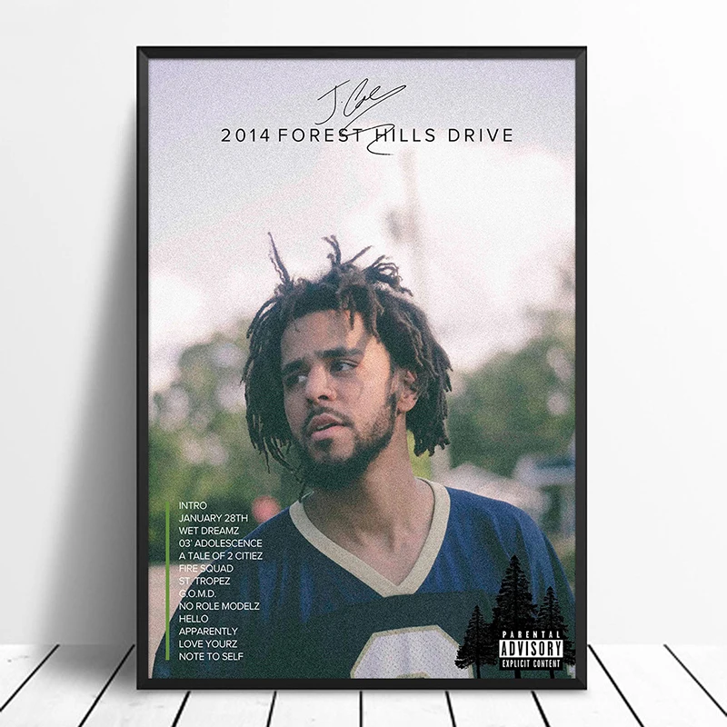 J Cole Forest Hills Drive Homecoming Concert Film Canvas Poster 12x18 24x36 inch