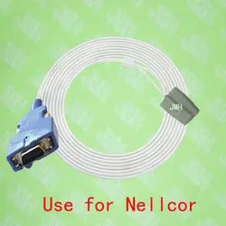 Совместим с прямым 14pin Nellcor N550, N595, N560 Оксиметр монитор детской силикона с мягким наконечником SpO2 датчик, oxiMax технологий