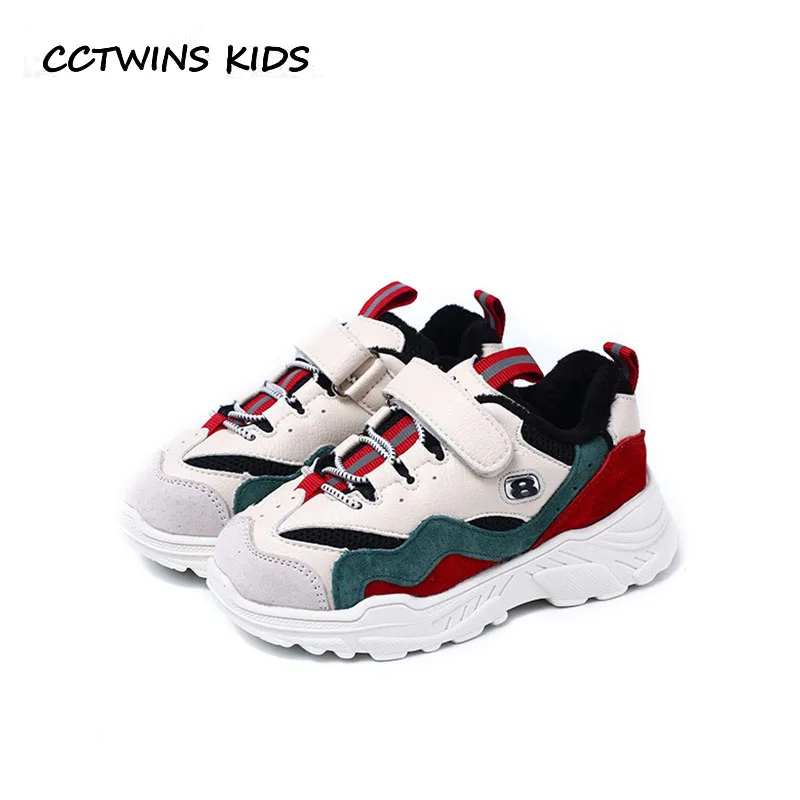 

CCTWINS KIDS 2018 Winter Children Fashion Sport Sneaker Baby Girl Pu Leather Trainer Boy Brand Casual Warm Shoe FS2479