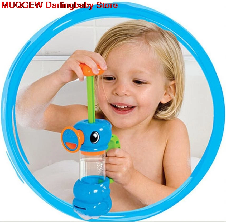 Children Bath Shower Swimming Pool Water Toy Duck Design Water Pump