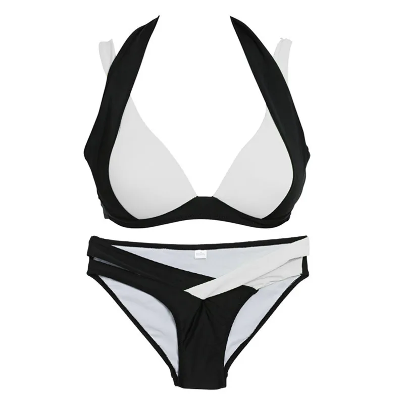 

Sexy Women Bikini Set Swimwear Bandage Push Up Padded Swimsuit Bathing Beachwear