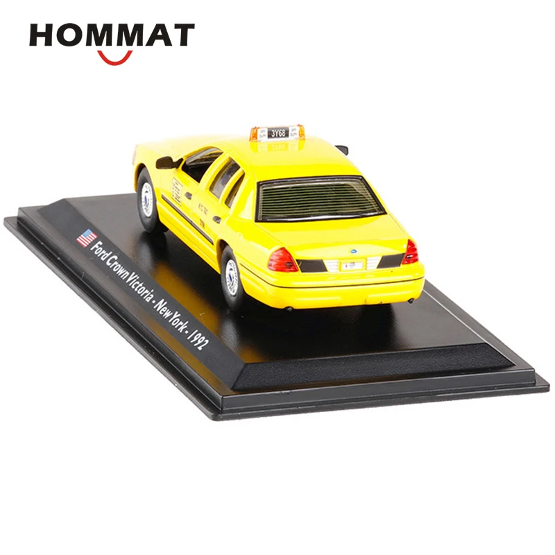 Модель такси HOMMAT 1:43 модель автомобиля из сплава металлического рождественский