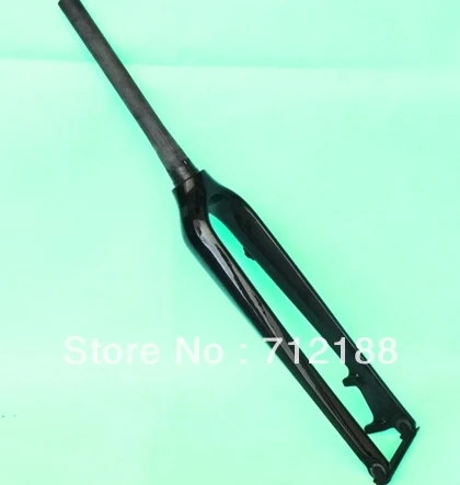 FK-010 полностью углеродистая 3K Глянцевая 26ER горный велосипед MTB коническая вилка