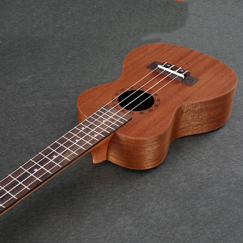 23 дюймов 4 струны Мини Акустическая гитара полный Sapele Ukulele музыкальные Струнные инструменты гитара 17 ладов палисандр гитары UC-110