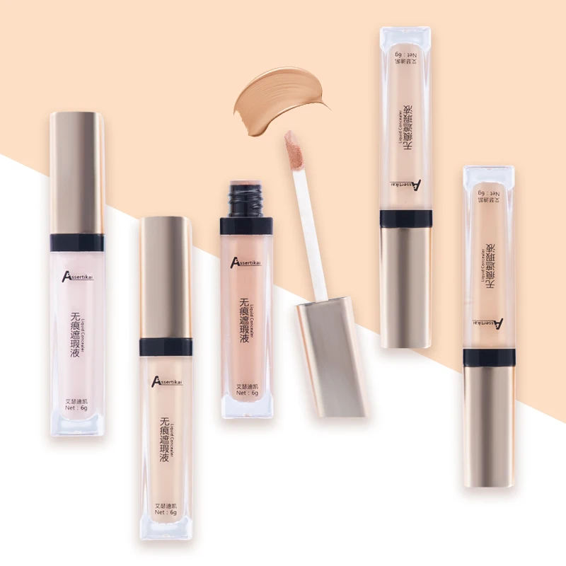 

Full Cover Liquid Concealer 5 Colors Professional Concealer Cream Cover Pores Dark Circles Waterproof Face Contour Makeup Primer