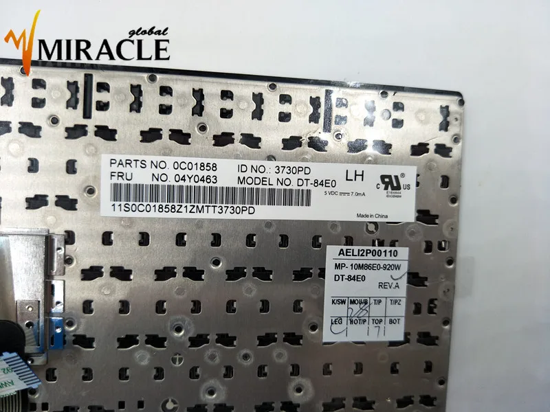 

Repair You Life Notebook keyboard For IBM for Lenovo Thinkpad X121E X130E x131e X140E SP layout with red point wholesale price