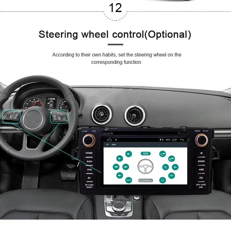 Clearance JDASTON Android 9.1 Car DVD Player For Toyota AURIS hatchback 2008-2012 2 Din Car Radio GPS Navigation IPS Stereo Multimedia 13 Clearance JDASTON Android 9.1 Car DVD Player For Toyota AURIS hatchback 2008-2012 2 Din Car Radio GPS Navigation IPS Stereo Multimedia 13