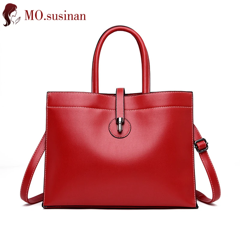 

Red Women Bag High Quality Split Leather Handbags Fashion Ladies Shoulder Bag Big Tote Messenger Bag Female Crossbody Bag Bolsos