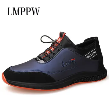 

High Quality Shoes Men Leather Sneakers Fashion Brand Summer Autumn Breathable Men Casual Shoes Sports Outdoor Zapatos De Hombre