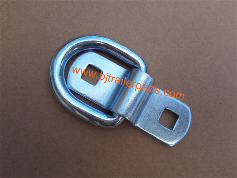 D ring trailer deck ring cargo lashing ring tie down ring trailer parts,trailer screwed D ring,trailer rope ring 2