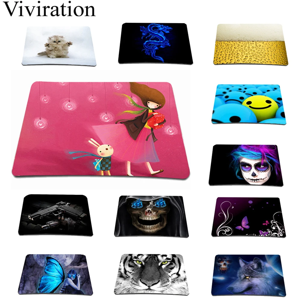 

Office Work Mouse Pad 210 mm x 175 mm Small Size Rubber Mice Mat Gaming Computer Speed Mousepad For Overwatch League Of Legends