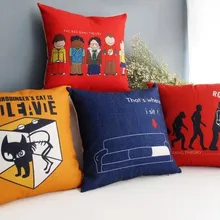 The Big Bang Theory Science Sheldon Cooper массажер декоративные подушки винтажные удовольствие ручное ощущение украшение для дома с изображением животных подарок