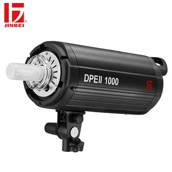 

JINBEI DPE II-1000 1000W Professional Studio Strobe GN98 Flash with LCD Display Built-in Wireless Photography Light Head