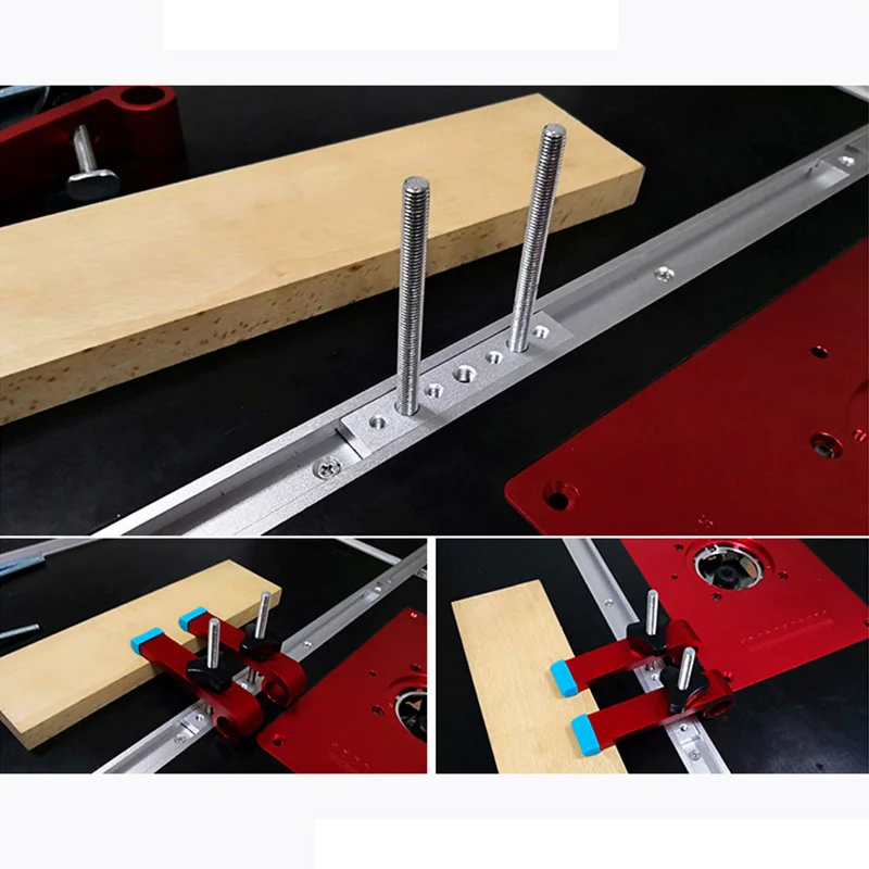 

Universal Clamping Blocks Clamps Woodworking Joint Hand Tool Carpentry T Chute TSH Shop