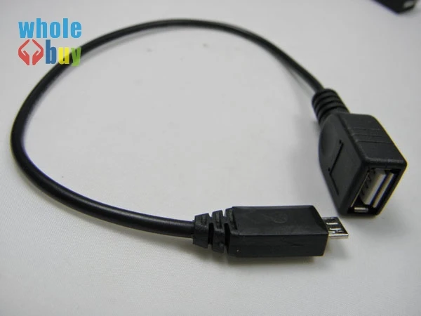 Высокое качество штекер micro 5pin к женскому USB OTG HOST кабель для передачи данных для GS2 GS MOTO HKPAM CPAM 300 шт./партия