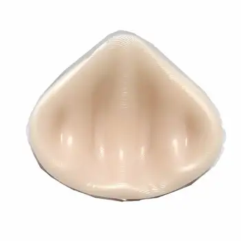 

352g Breathable groove triangle breast cancer Silicone Breast Forms Prosthesis Mastectomy Only One Piece