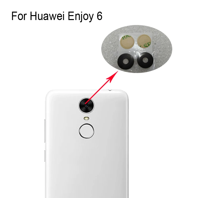 Оригинальный новый стеклянный объектив для задней камеры Huawei Enjoy 6 ремонт