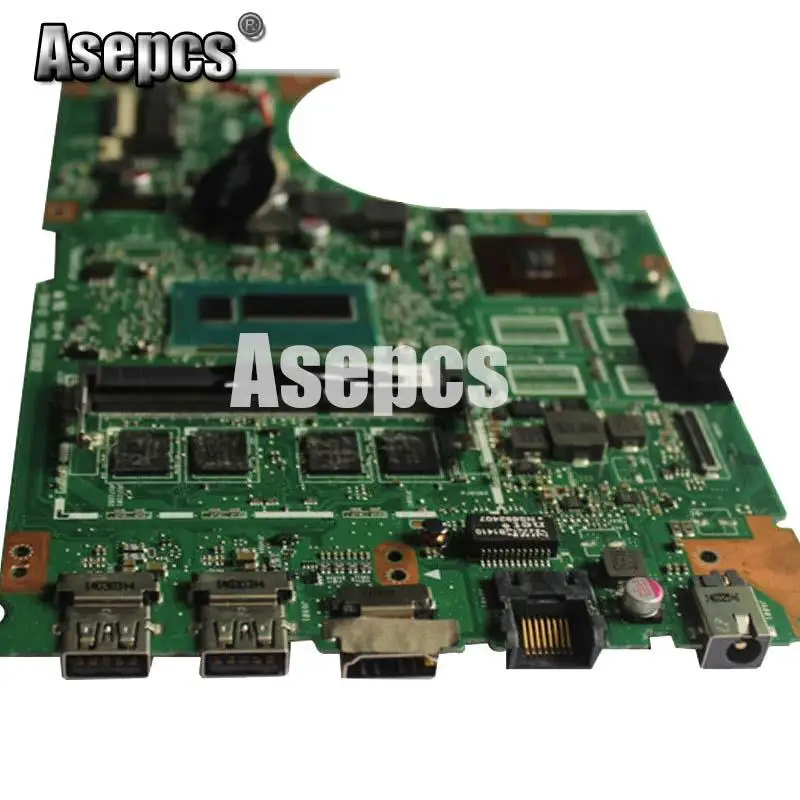 Asepcs S451LN материнская плата для ноутбука ASUS для ASUS S451 S451L V451 V451L S451LN S451LB тестовая оригинальная материнская плата I7 cpu