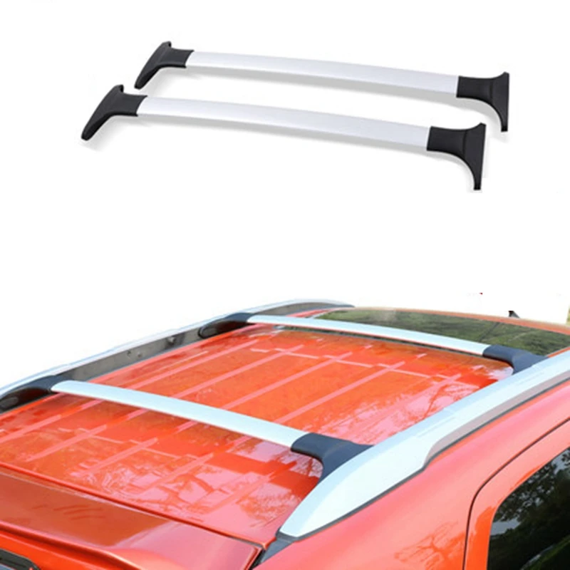 Автомобильный Стайлинг для Ford Ecosport 2013- алюминиевый сплав боковые брусья поперечные рельсы на крышу багажника Багажник 2 шт