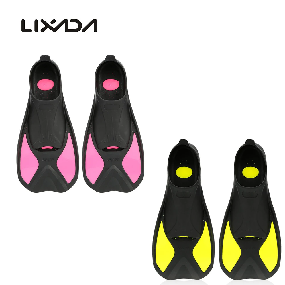 1Pair Swim Fins Snorkeling Foot Flipper Diving Fins Swimming Equipment