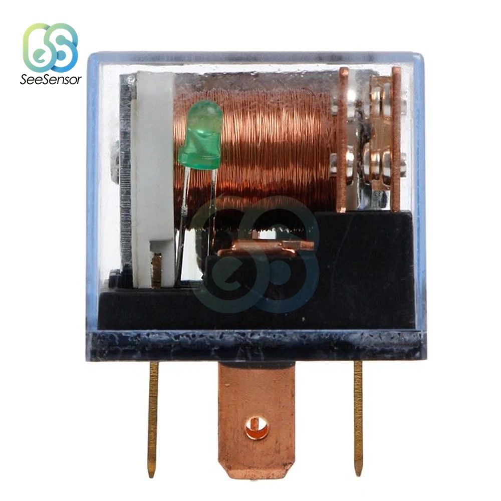 

Waterproof Automotive Relay DC 12V 24V 80A 100A 5Pin SPDT Car Control Device Car Relays High Capacity Switching