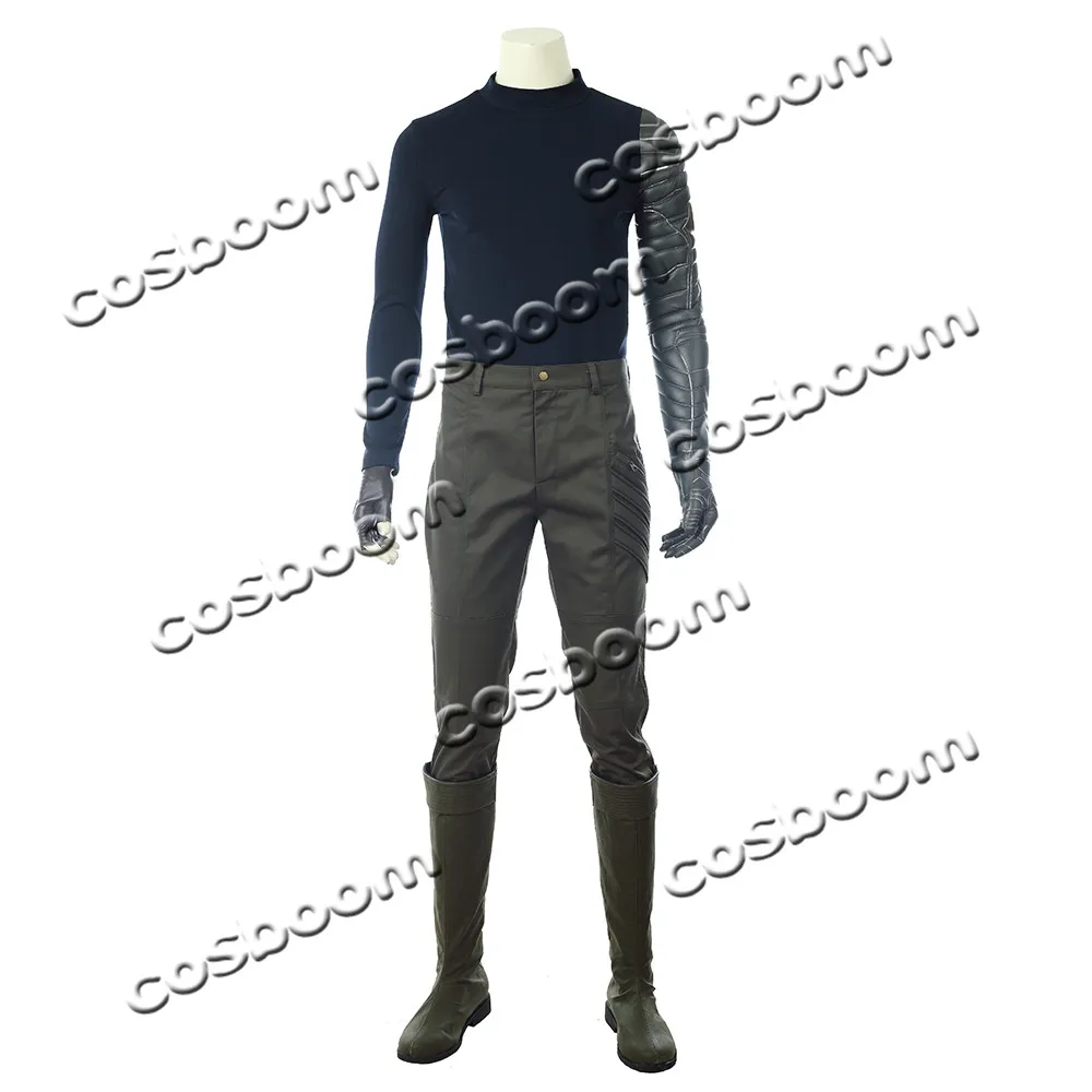 Avengers infinity war bucky barnes white wolf costume13