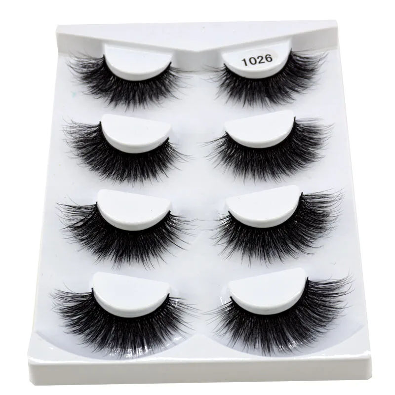 

Extension mink Lashes 3D Mink Eyelashes natural false Lashes Handmade Reusable Natural Eyelashes Popular False Lashes Makeup