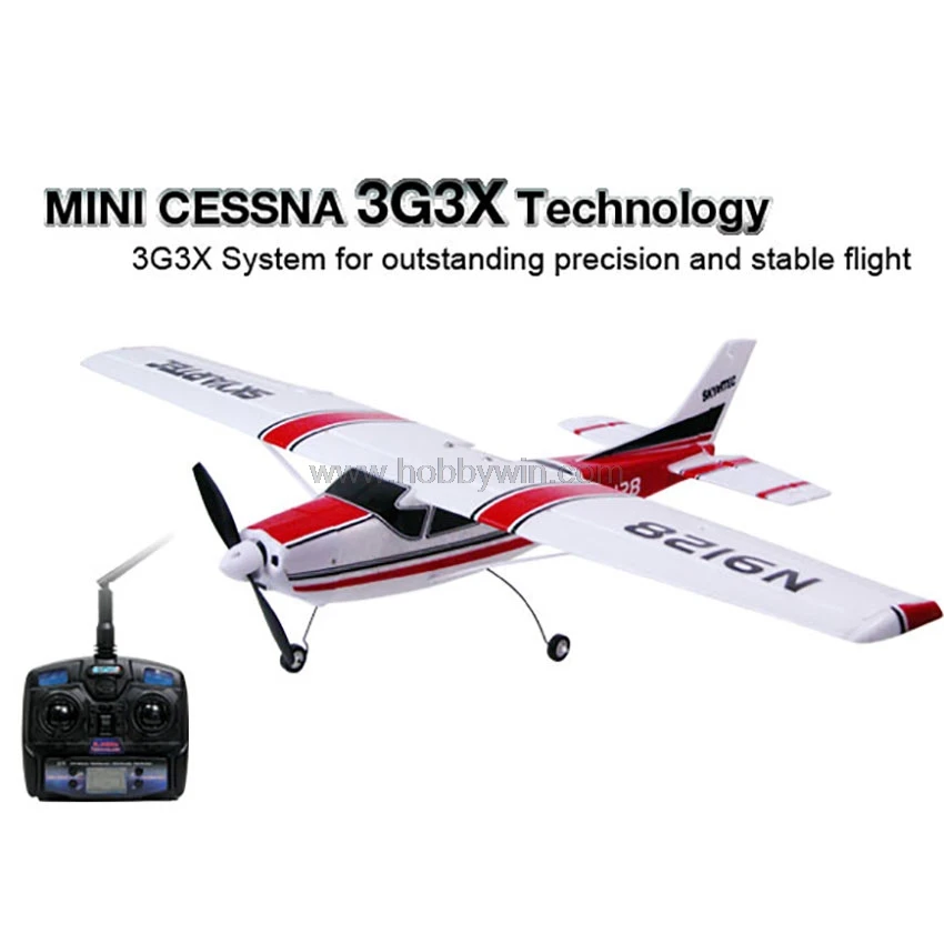 SkyArtec MINI CESSNA 3G3X EPO 550 RTF радиоуправляемая модель самолета|Радиоуправляемые