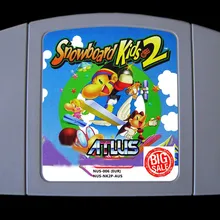 64 бит игры* для катания на сноуборде для детей возрастом от 2(на английском языке PAL версия