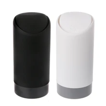 Силиконовый автомобильный мусорный бак прокатки крышка мусорная чашка Автомобильная пыль футляр для мусора Органайзер