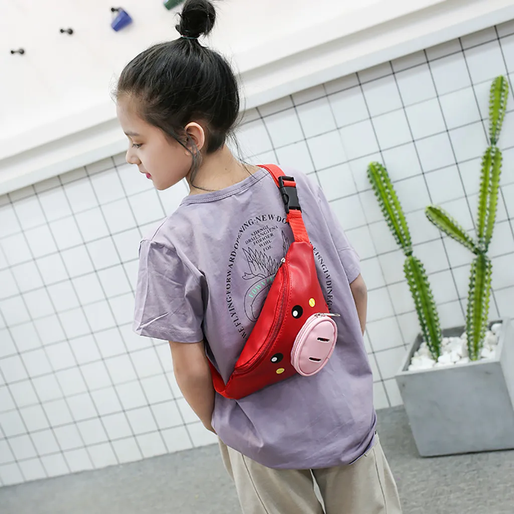Милая сумка с поясом для девочек, модная новинка, поясная сумка для девочек, сумка на ремне, сумка на пояс для детей, сумка на пояс с рисунком