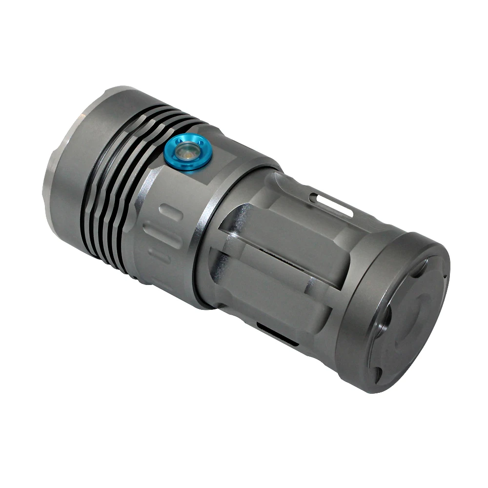 Мощный 8500LM 8x XM L T6 светодиодный светильник вспышка 3 режима Torchs фонарь + 4x18650