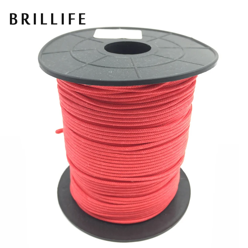 

BRILLIFE 100m 2mm 180kg 400LB Spearfishing Line Braided Wire For Underwater Spear Gun Rope