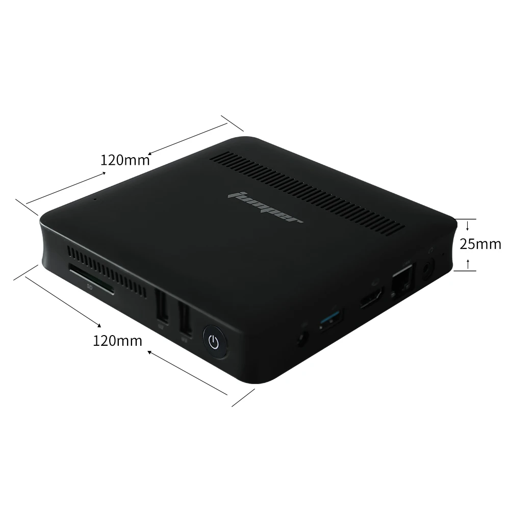 Перемычка EZbox Z8 мини ПК Intel Atom X5-Z8350 1,44 Ghz 2 GB/32 GB Windows 10 Мини компьютер 2,4G/5G WiFi 1000M LAN HDMI VGA выход