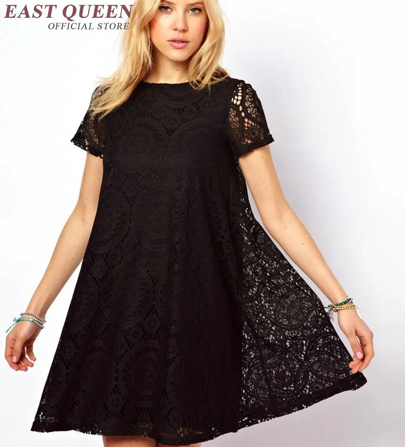 Large size lace dresses big size dress new arrival 2018 summer style clothing women large size summer dress big size KK1237