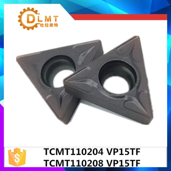 

20pcs TCMT110204 VP15TF/TCMT110208 VP15TF Internal Turning Tools Carbide inserts Cutting Tool CNC Tools Lathe tools Lathe cutter