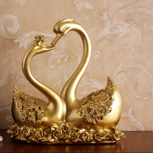 the lover swan furnishing articles creative gift wedding gifts home decor crafts resin crafts free shipping - Home Decor Articles the lover swan furnishing articles creative gift wedding gifts home decor crafts resin crafts free shipping - Home Decor Articles