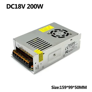 

Variable Power Supply DC18V 11A 200W Power Source Transformers 110V 220V AC To DC 18V SMPS for LED Strip Light Repeater Radio
